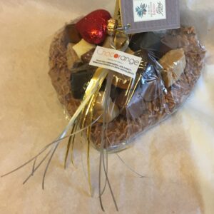 Cœurs Rochers aux amandes garnis sans alcool